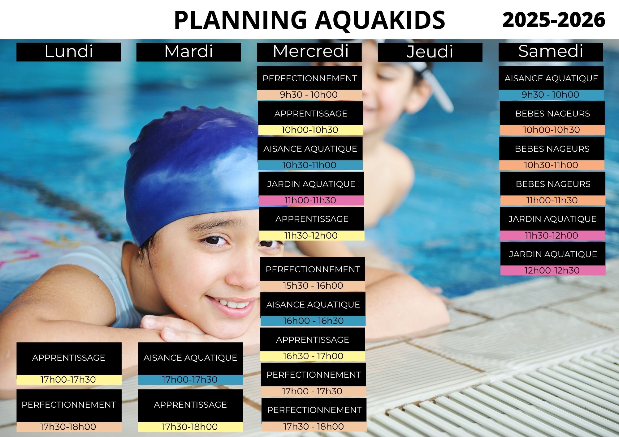 Planning Aquakids So Pep's Mios